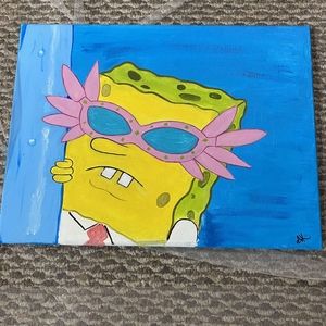 2/$30 Spongebob with funky glasses